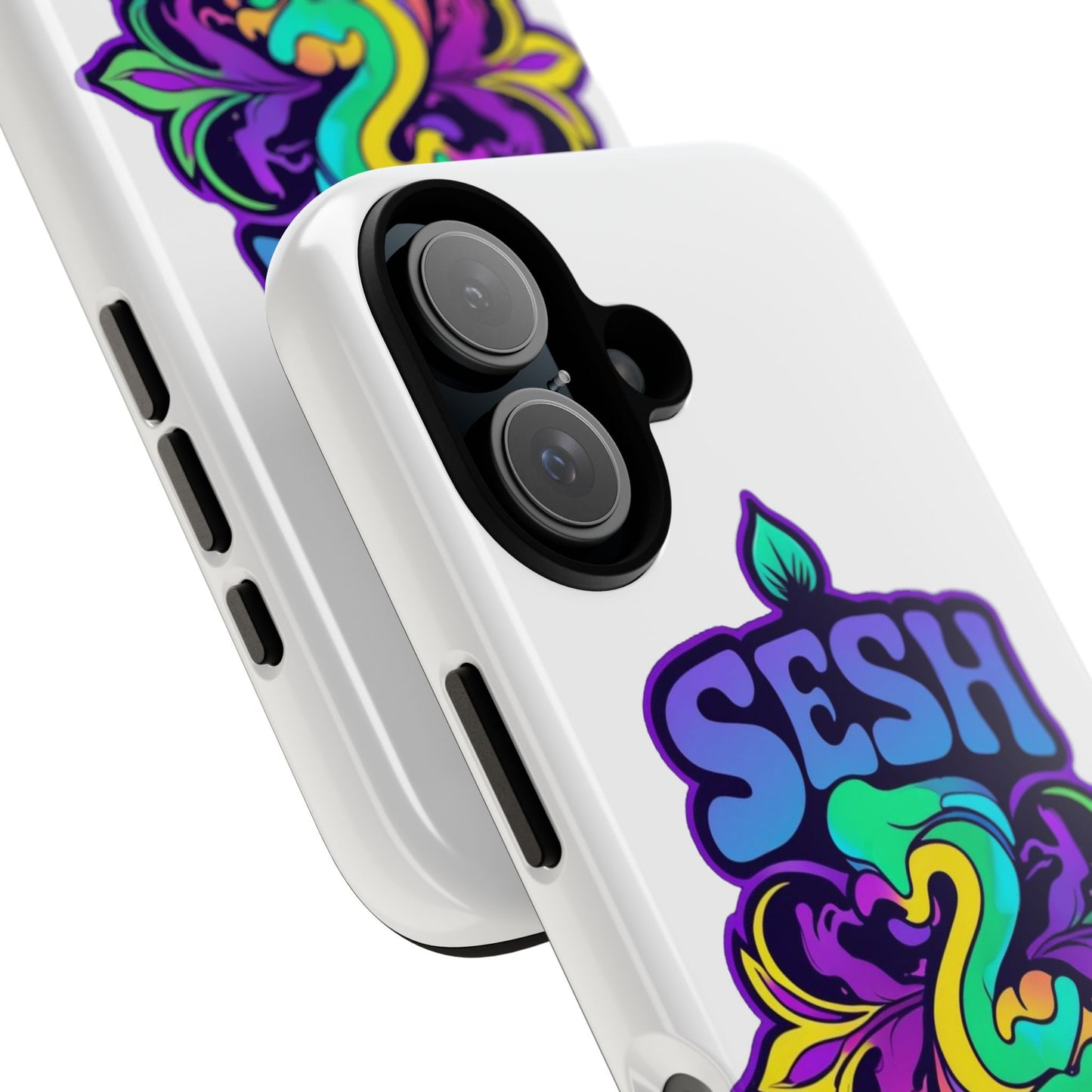 Phone Case - "Sesh 2 Fresh" Colorful Retro Graphic