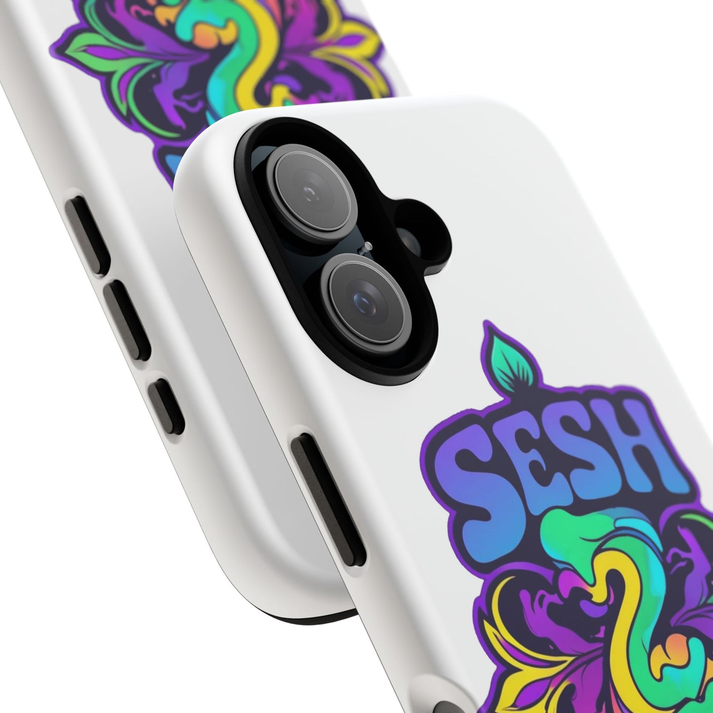 Phone Case - "Sesh 2 Fresh" Colorful Retro Graphic